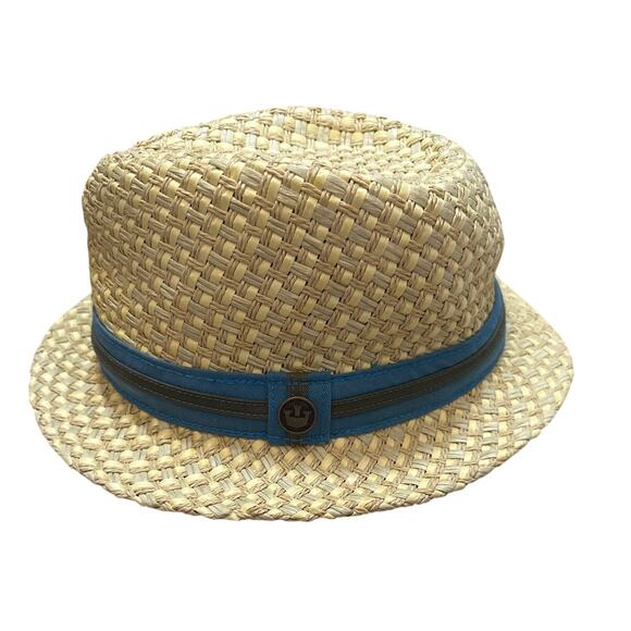 Goorin Bros. Malibu Fedora Straw Hat Mens Size Medium - Picture 1 of 6